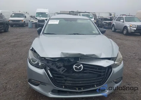 2017 Mazda Mazda3 Sport из США, поврежденный, VIN 3MZBN1U77HM114333